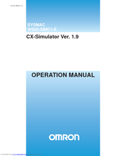 Omron WS02-SIMC1-E - V1.9 REV 12-2009 Operation Manual
