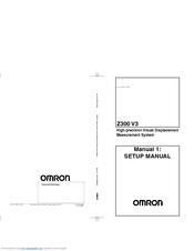 OMRON Z300 V3 - SETUP Setup Manual