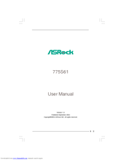 ASROCK 775S61 User Manual