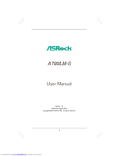 ASROCK A780LM-S User Manual