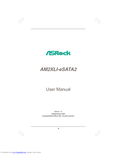 ASROCK AM2XLI-ESATA2 User Manual