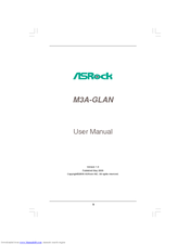 ASROCK M3A-GLAN User Manual