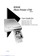 KODAK Professional PHOTO PRINTER 4720 Manual