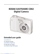 KODAK CD82 - Easyshare Digital Camera Extended User Manual