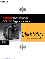 KODAK DCS 760 Quick Setup Manual