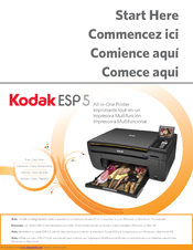 KODAK ESP 5 -  2 Start Here Manual