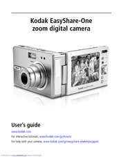 KODAK EasyShare-one User Manual