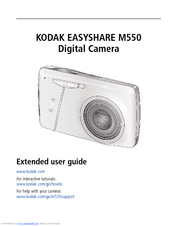 KODAK M550 - EXTENDED GUIDE Extended User Manual