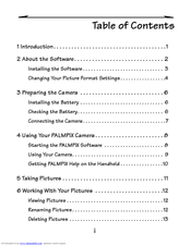KODAK PalmPix m100 Manual
