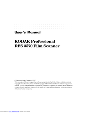 KODAK RFS 3570 User Manual