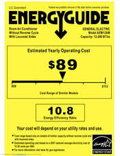 GE AEM12AM Energy Manual