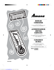 Amana ACB06KE Use And Care Manual