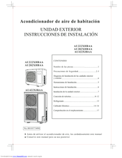 Haier AU282XHBAA Manual