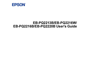 Epson EB-PQ2216W User Manual