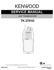 Kenwood ProTalk DIGITAL TK-3701D Service Manual