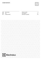 Electrolux EGE6182NOK User Manual