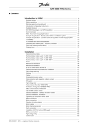 Danfoss VLT 6000 HVAC Series Manual