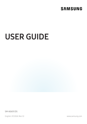 Samsung SM-A065F/DS User Manual