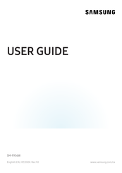 Samsung SM-F956W User Manual