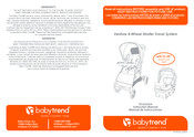 Babytrend Venture 4 Instruction Manual