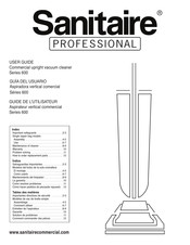 Sanitaire 600 Series User Manual