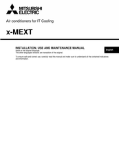 Mitsubishi Electric x-MEXT Instructions For Installation, Use And Maintenance Manual