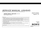 Sony BRAVIA KD-43XF7596 Service Manual