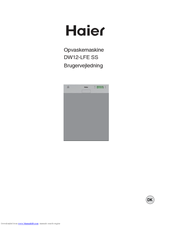 HAIER DW12-LFESS Manual