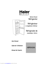 HAIER HBP08GNA - 01-02 User Manual