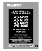 Olympus WS-500M Mode D'emploi