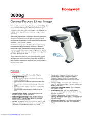 Honeywell 3800G14-USBKITE Specifications
