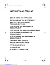 Fagor FIC-37L Instructions For Use Manual
