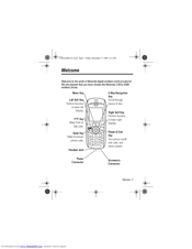 MOTOROLA C381p - Cell Phone - GSM User Manual