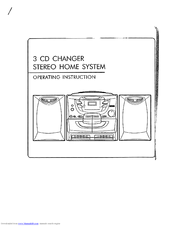 Audiovox CE405 Operating Instructions Manual