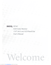 Benq FP556ms User Manual