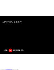 MOTOROLA Fire Manual