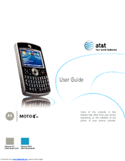 MOTOROLA Q9 - AT&T User Manual