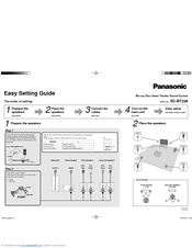 Panasonic SCBT228 - BLU-RAY HOME THEATER-EASY Easy Setting Manual