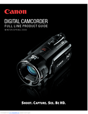 Canon XLH1S Product Manual