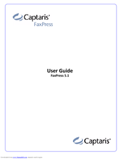 Captaris FaxPress 5.1 User Manual