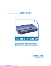 Trendnet TE100-P2U1P User Manual