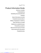 Dell W3202MC Product Information Manual