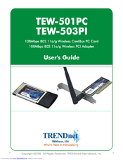 TRENDNET TEW-503PI User Manual