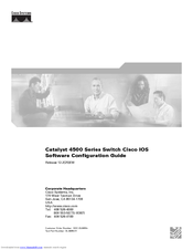 Cisco 4500-M Software Manual