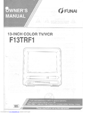 Funai F13TRF1 Owner's Manual