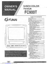 Funai FC900T Owner's Manual