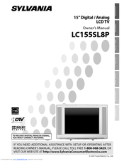 Sylvania LC155SL8P Owner's Manual