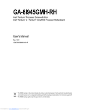 Gigabyte GA-8I945GMH-RH User Manual