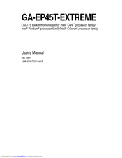 Gigabyte GA-EP45T-EXTREME User Manual