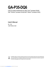 Gigabyte GA-P35-DQ6 User Manual